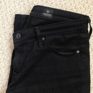 AG Black Slim Ankle Jeans